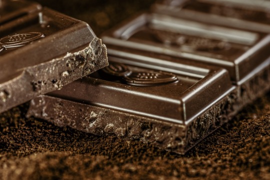delicious chocolate blocks