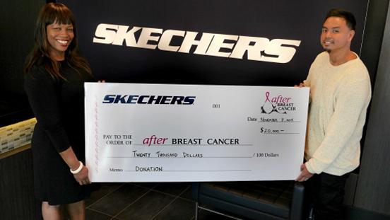 SKECHERS Support for Breast Cancer after BREAST CANCER